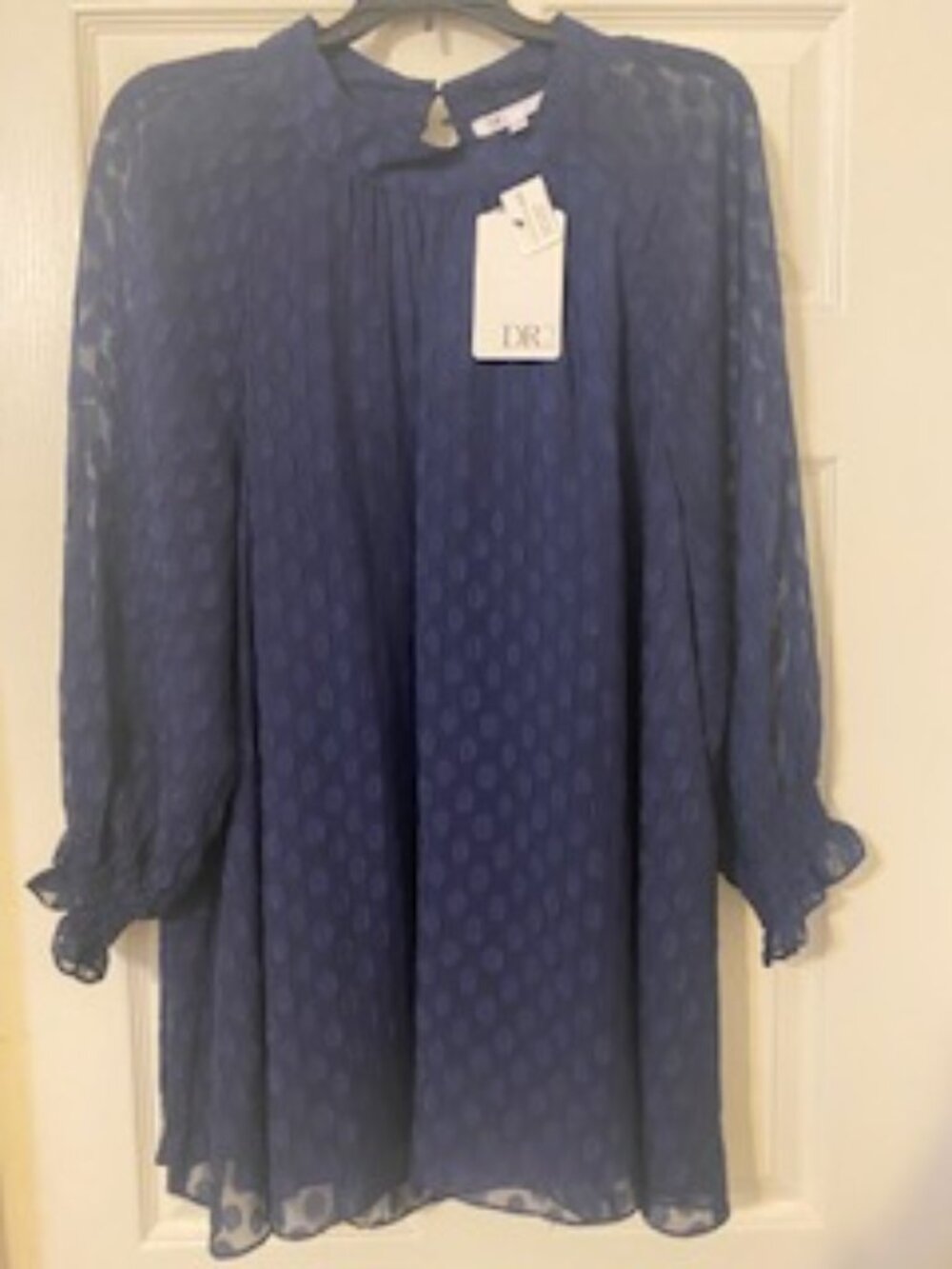 Women's Dark Blue Top - 3x - Absolutely gorgeous!  New with tags